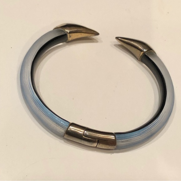 Alexis Bittar Indigo Hinge Bracelet And Earrings Set - Picture 10 of 16